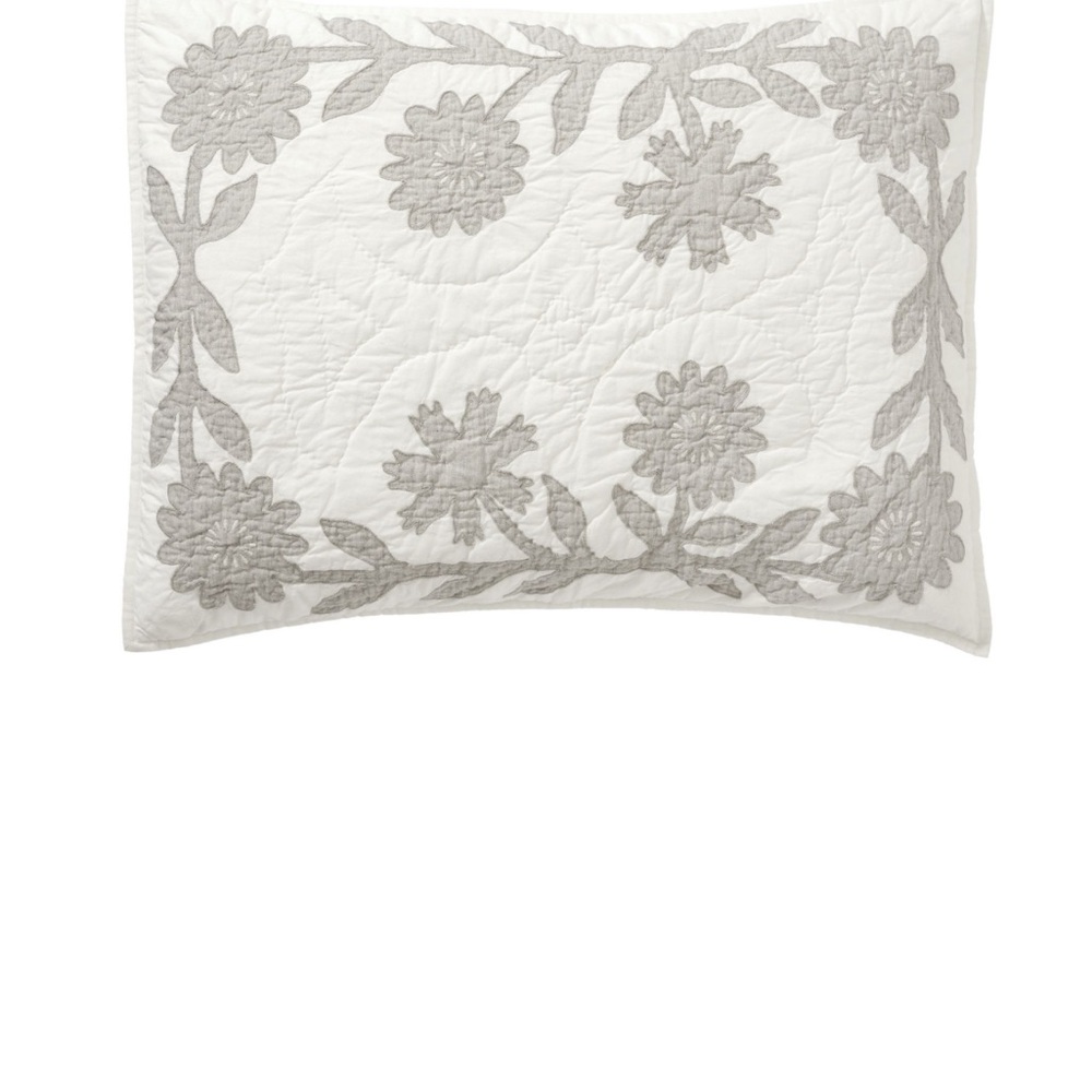 Pottery Barn Handcrafted Quilted  Pillow Sham
Standard Size. Set of 2